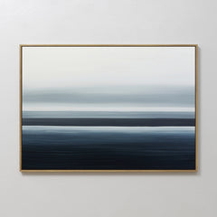 Horizontal — Oceanic Blur Canvas Art – Horizontal