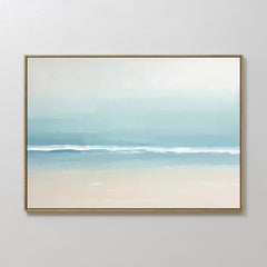 Horizontal — Airy Shore Canvas Art - Horizontal