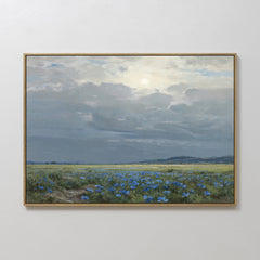 Horizontal — Cornflower Fields Canvas Art - Horizontal