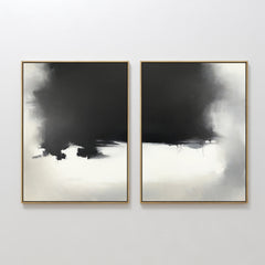 Set — Ink Cloud Formation - Set Of 2