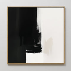 Square — Ink Divide Canvas Art - Square