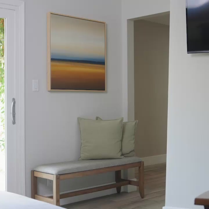 Caramel Plains Canvas Art