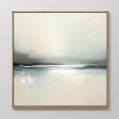 Square — Veiled Estuary Canvas Art - Square