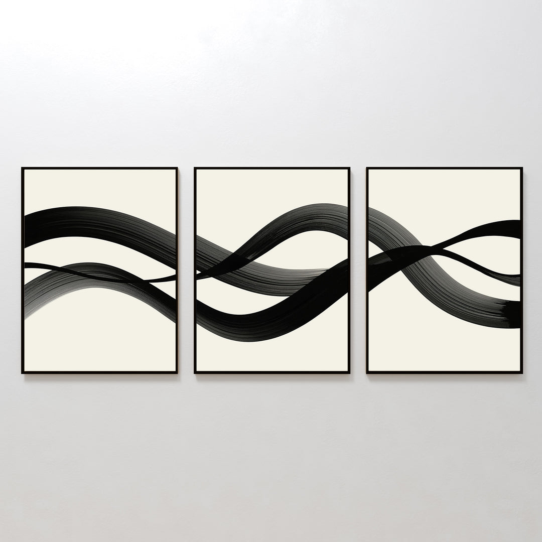 Fluid Curves Set of 3