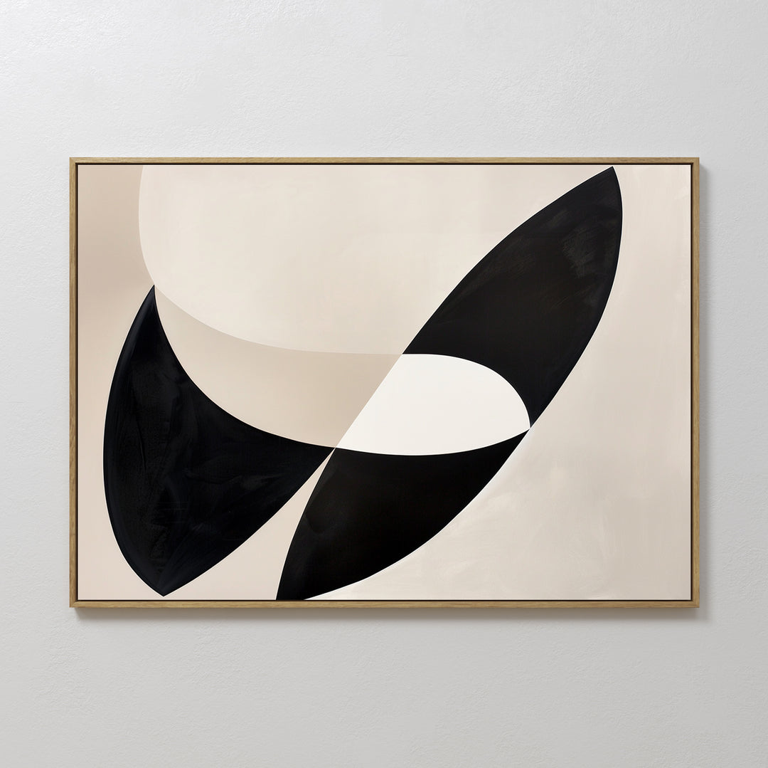 Soft Geometrics Abstract Canvas Art