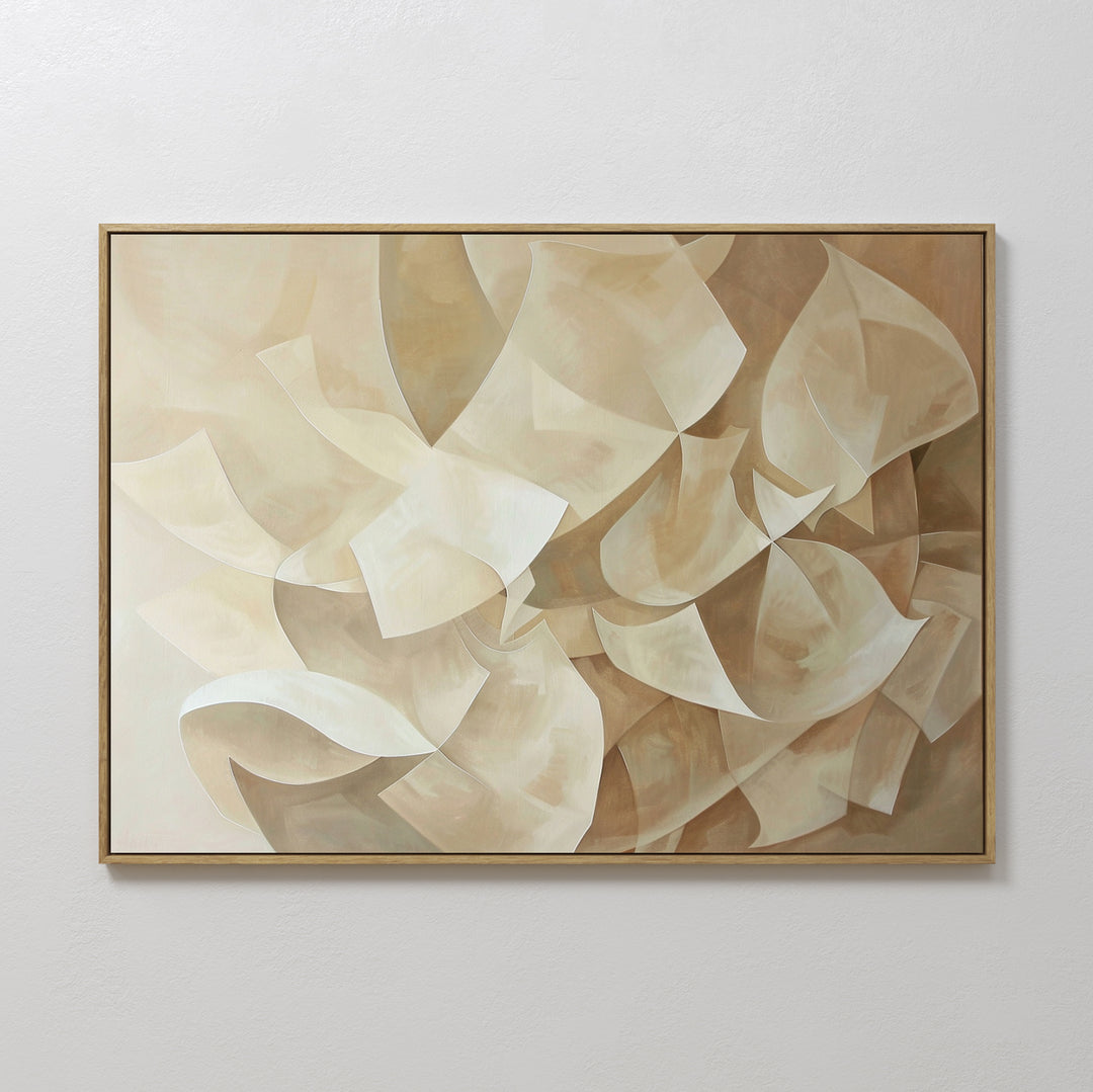 River Whisper Abstract Canvas Art