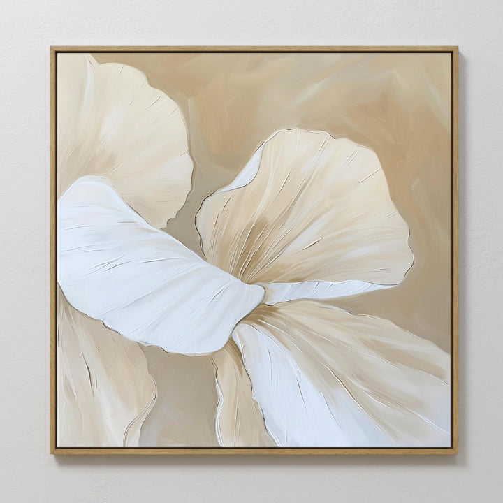 Floral Whisper Abstract Canvas Art