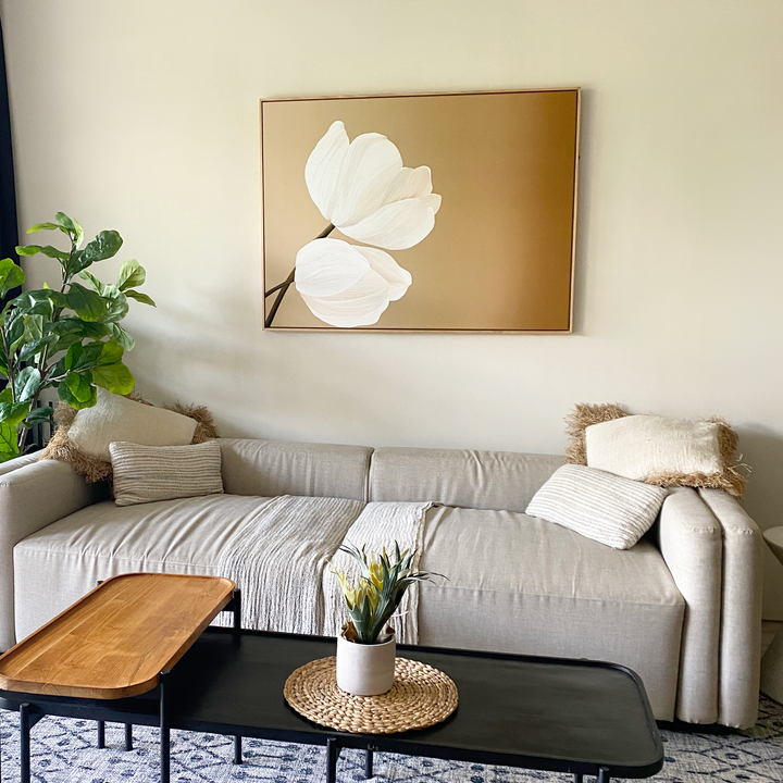 Tulips Abstract Canvas Art