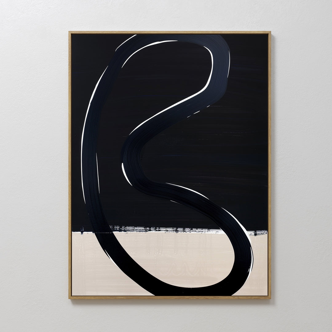 Nocturnal Sway Abstract Canvas Art