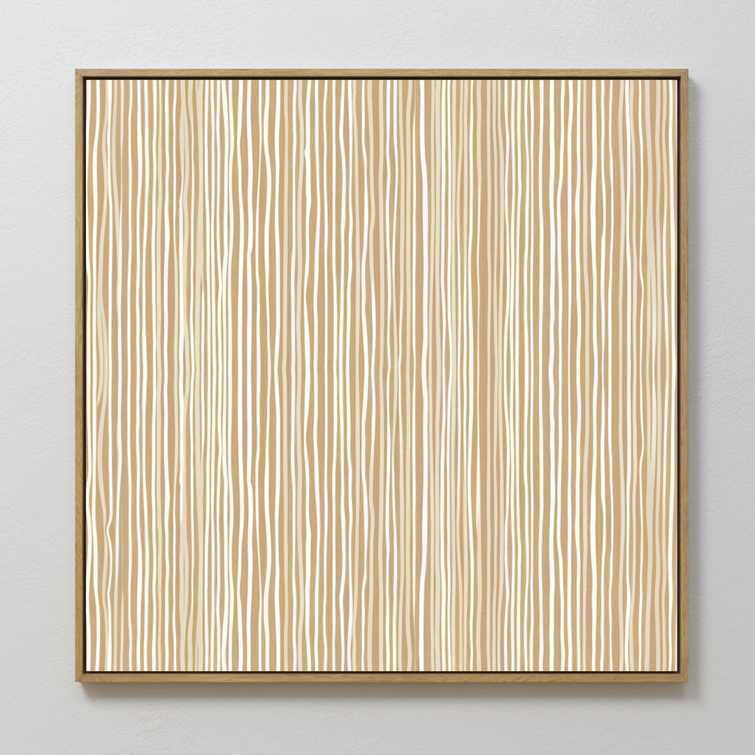 Linear Elegance Abstract Canvas Art