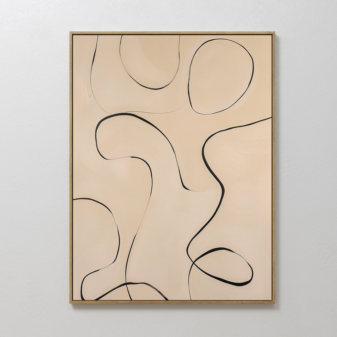 Silhouette Sway Abstract Canvas Art