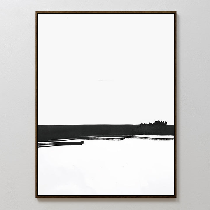 Linear Landscape Abstract Canvas Art