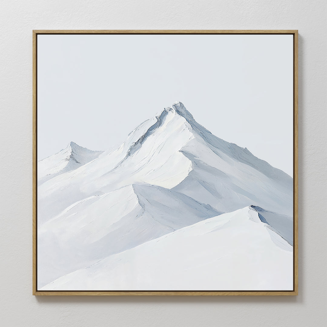 Alpine Ascent Abstract Canvas Art