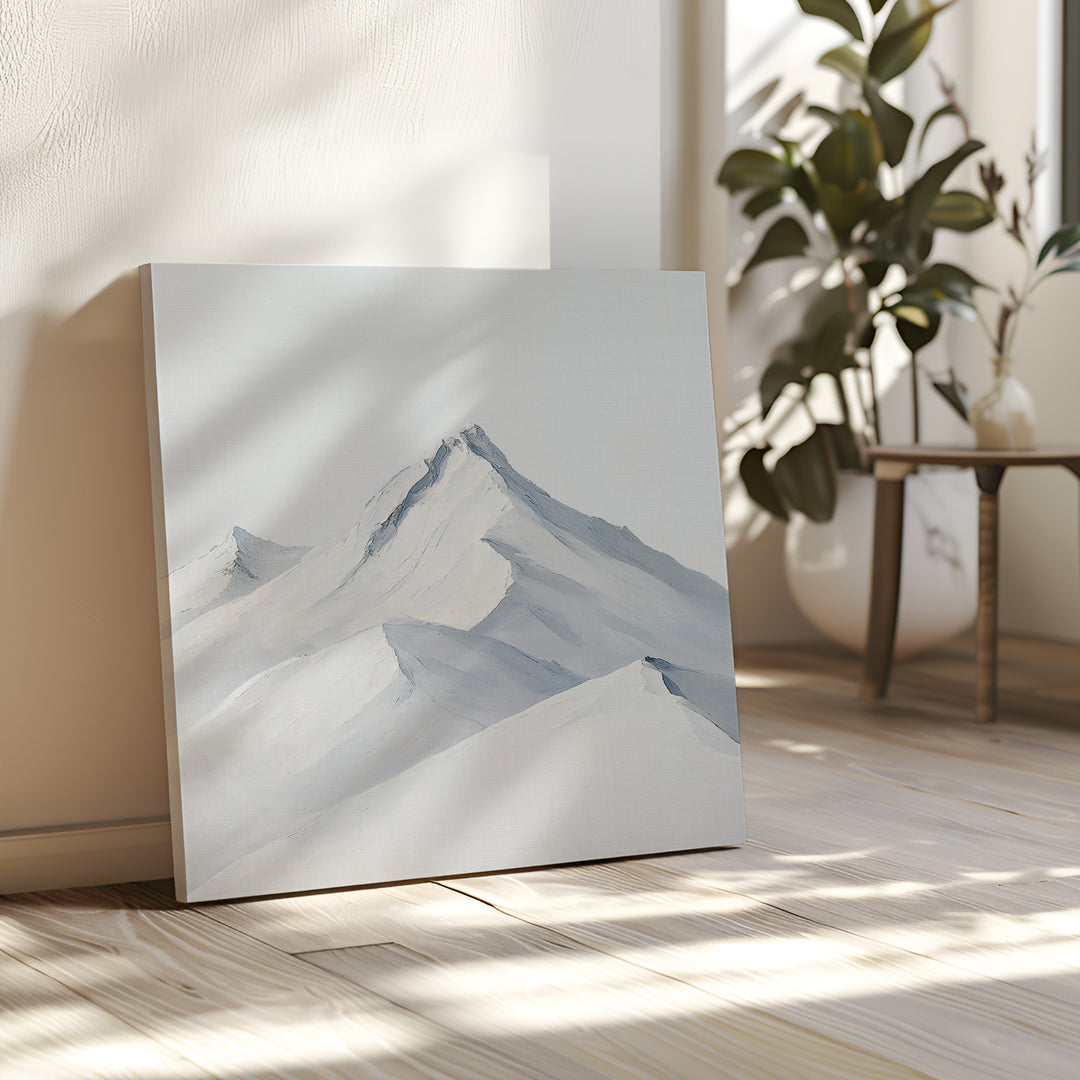 Alpine Ascent Abstract Canvas Art