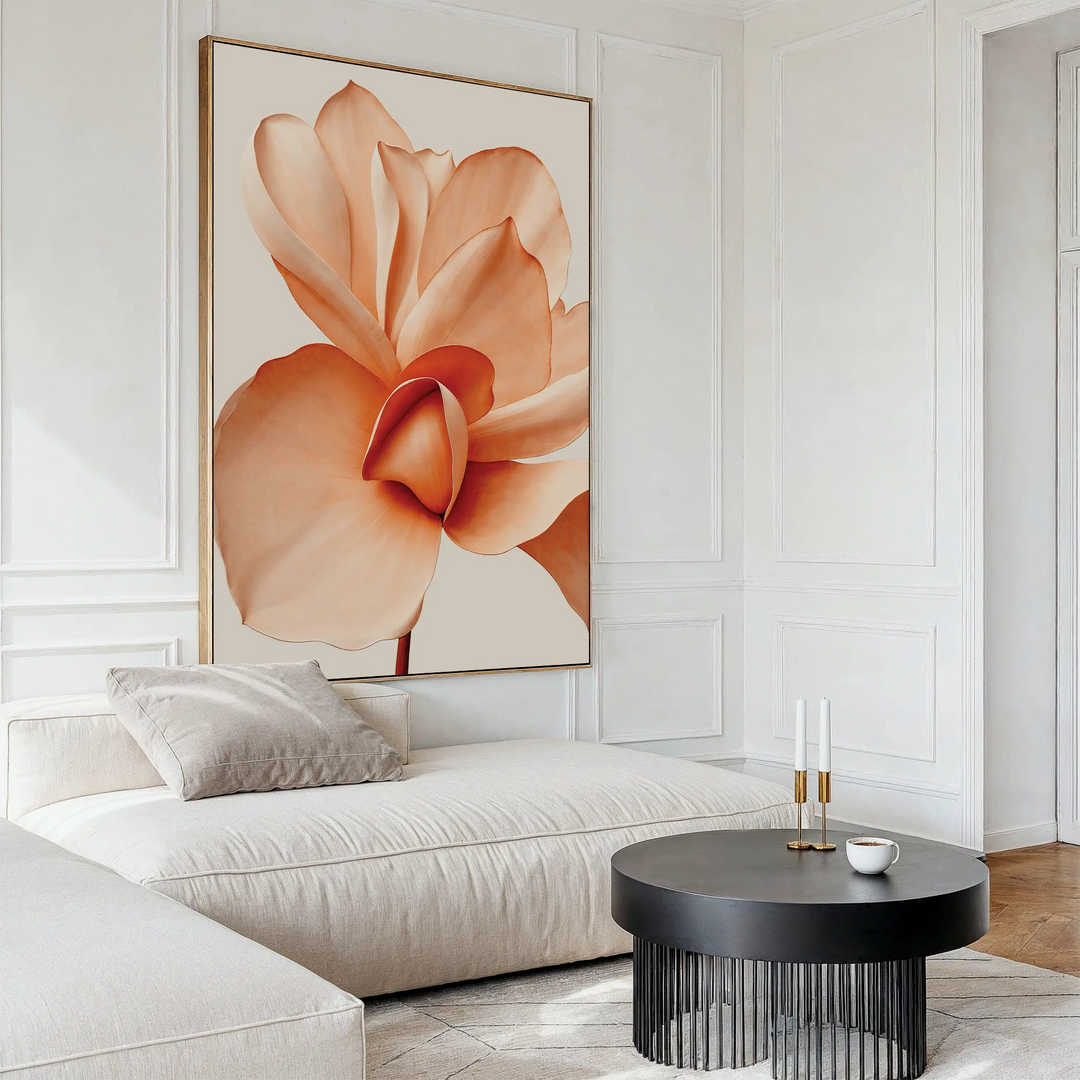Apricot Blossom Canvas Art