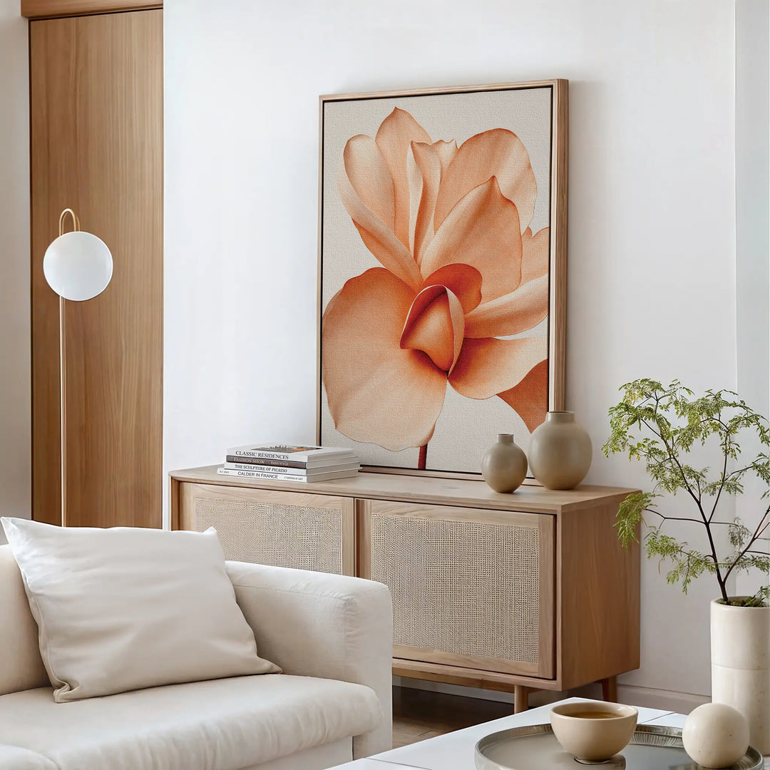 Apricot Blossom Canvas Art