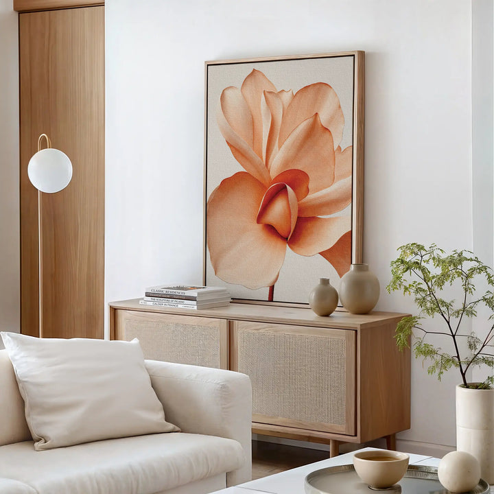 Apricot Blossom Canvas Art