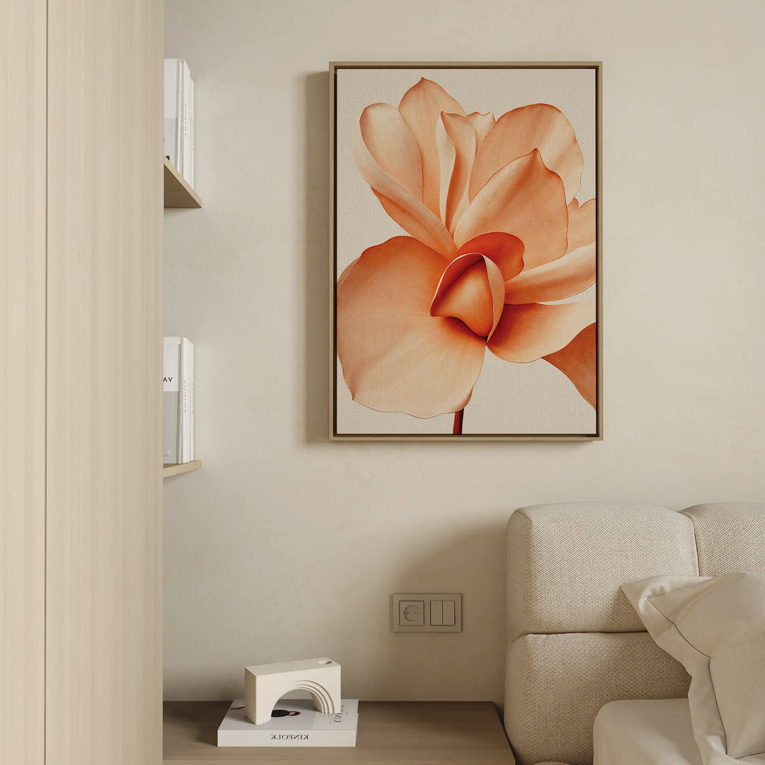 Apricot Blossom Canvas Art