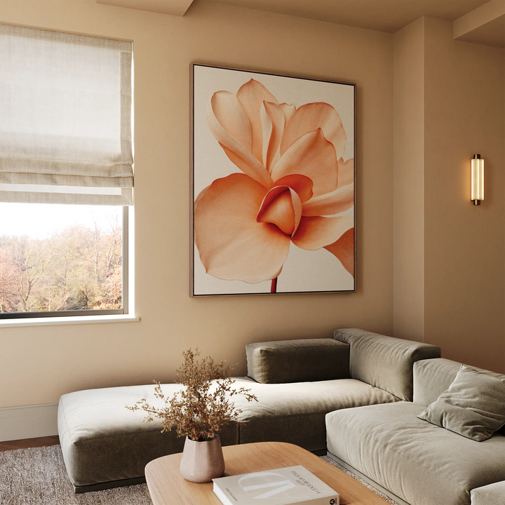 Apricot Blossom Canvas Art