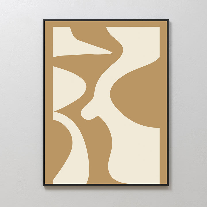 Arctic Lines Abstract Canvas Art