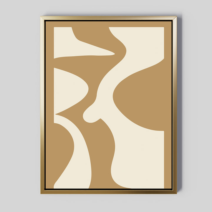 Arctic Lines Abstract Canvas Art