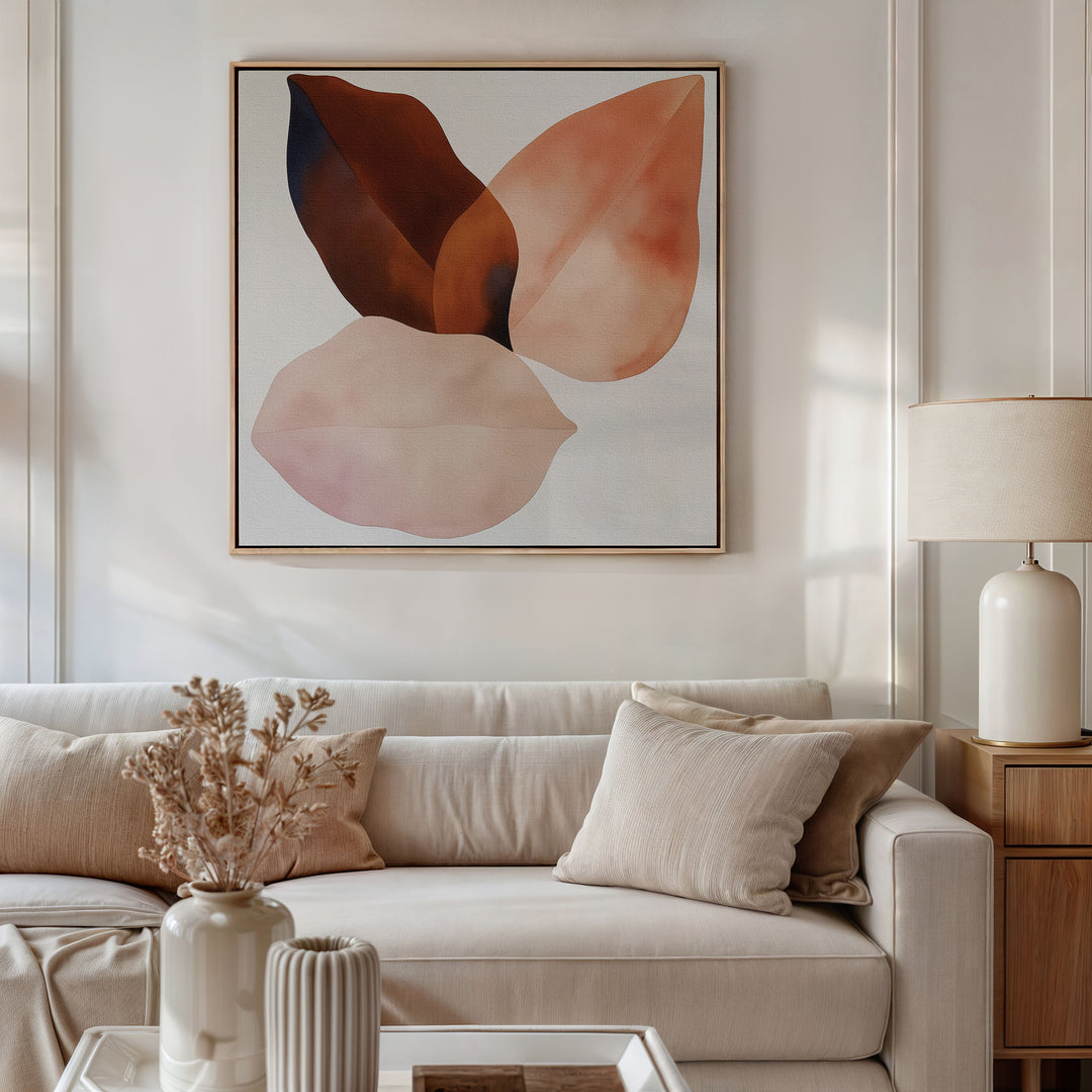 Autumn Petals Canvas Art