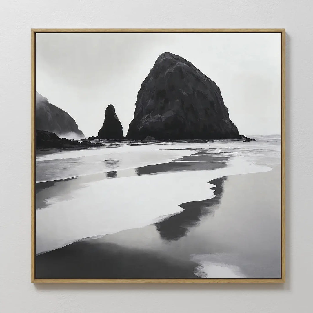 Basalt Beach Canvas Art