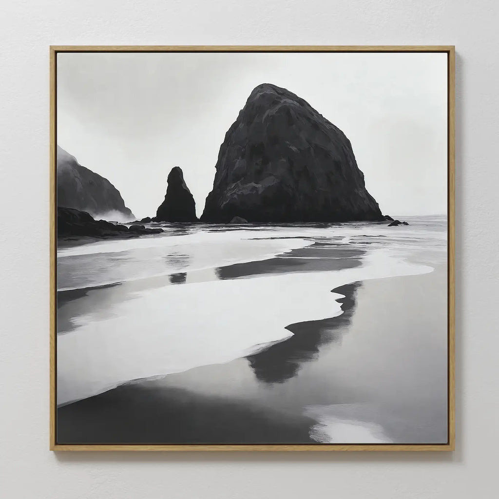 Basalt Beach Canvas Art – Nordic Park