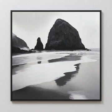 Basalt Beach Canvas Art – Nordic Park