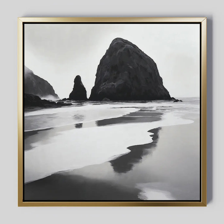 Basalt Beach Canvas Art