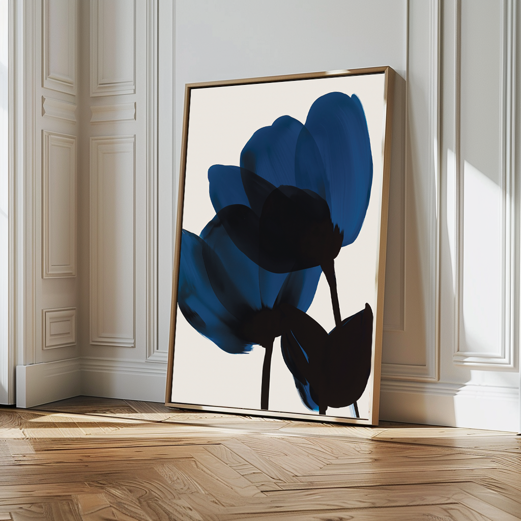 Bloom Abstract Canvas Art – Nordic Park