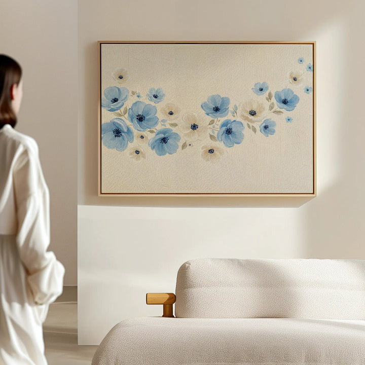 Blue Prairie Canvas Art