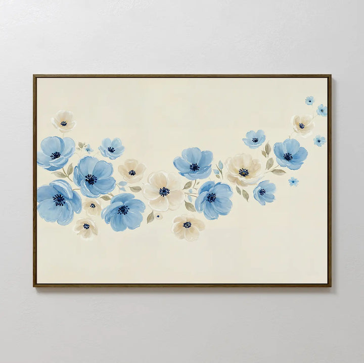 Blue Prairie Canvas Art