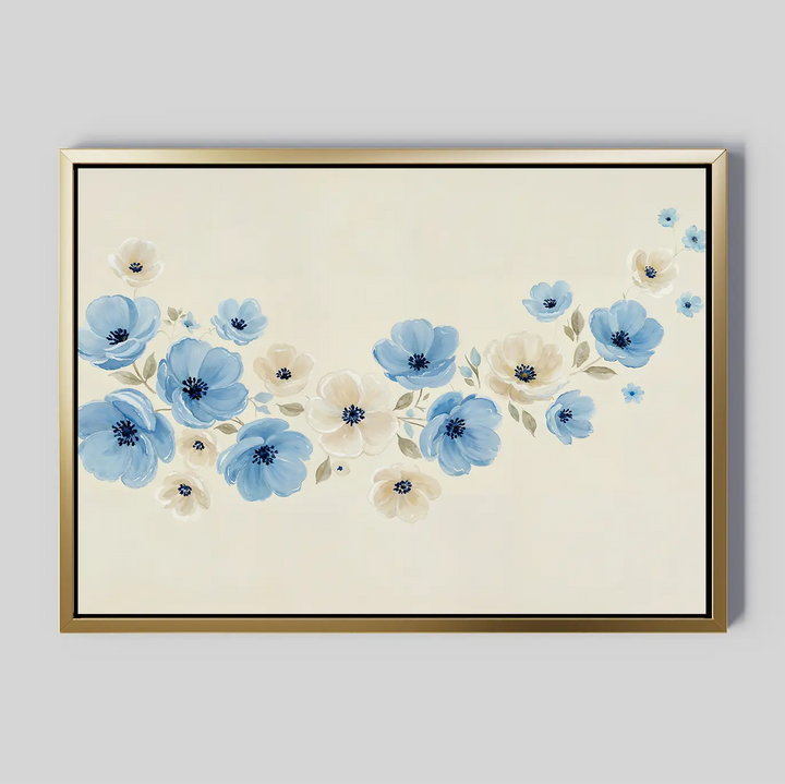 Blue Prairie Canvas Art