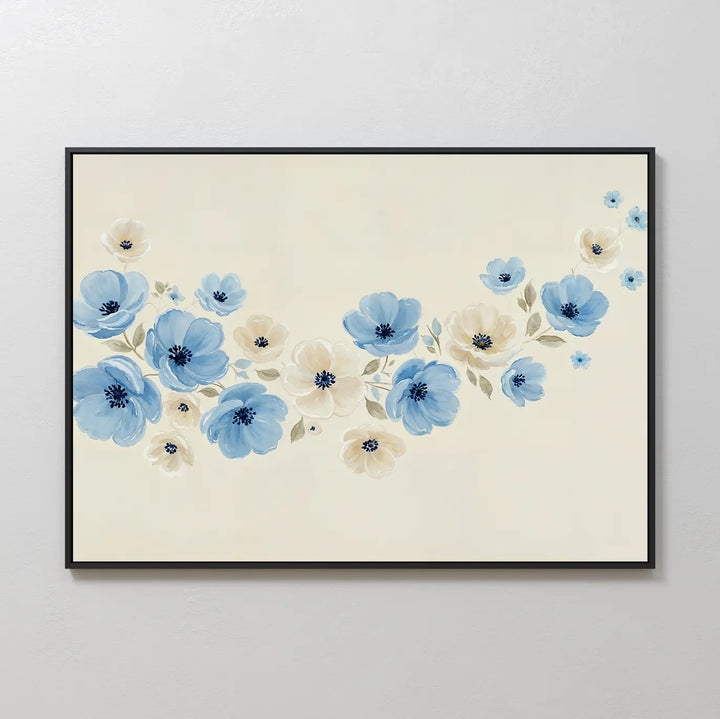 Blue Prairie Canvas Art