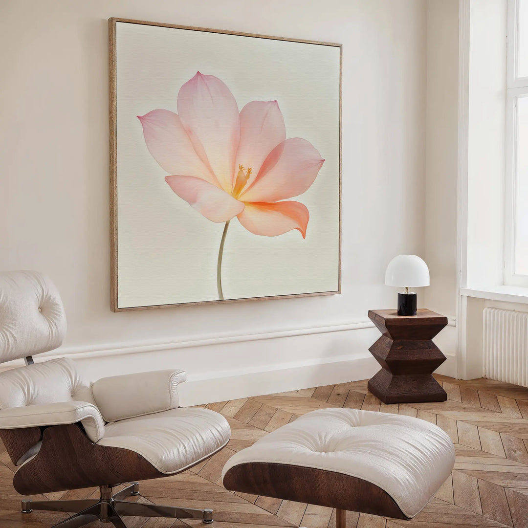 Blush Magnolia Canvas Art