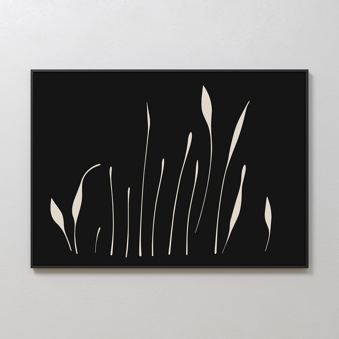 Botanical Silhouettes Abstract Canvas Art