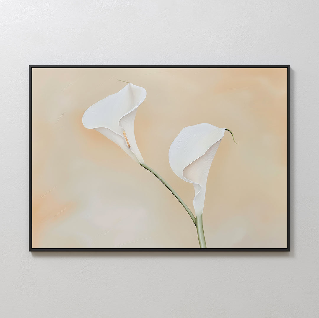 Calla Serenity Abstract Canvas Art