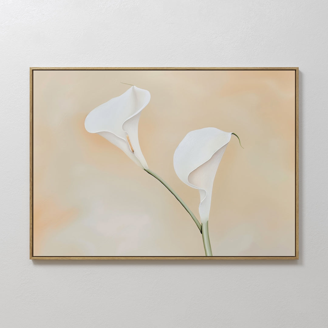 Calla Serenity Abstract Canvas Art