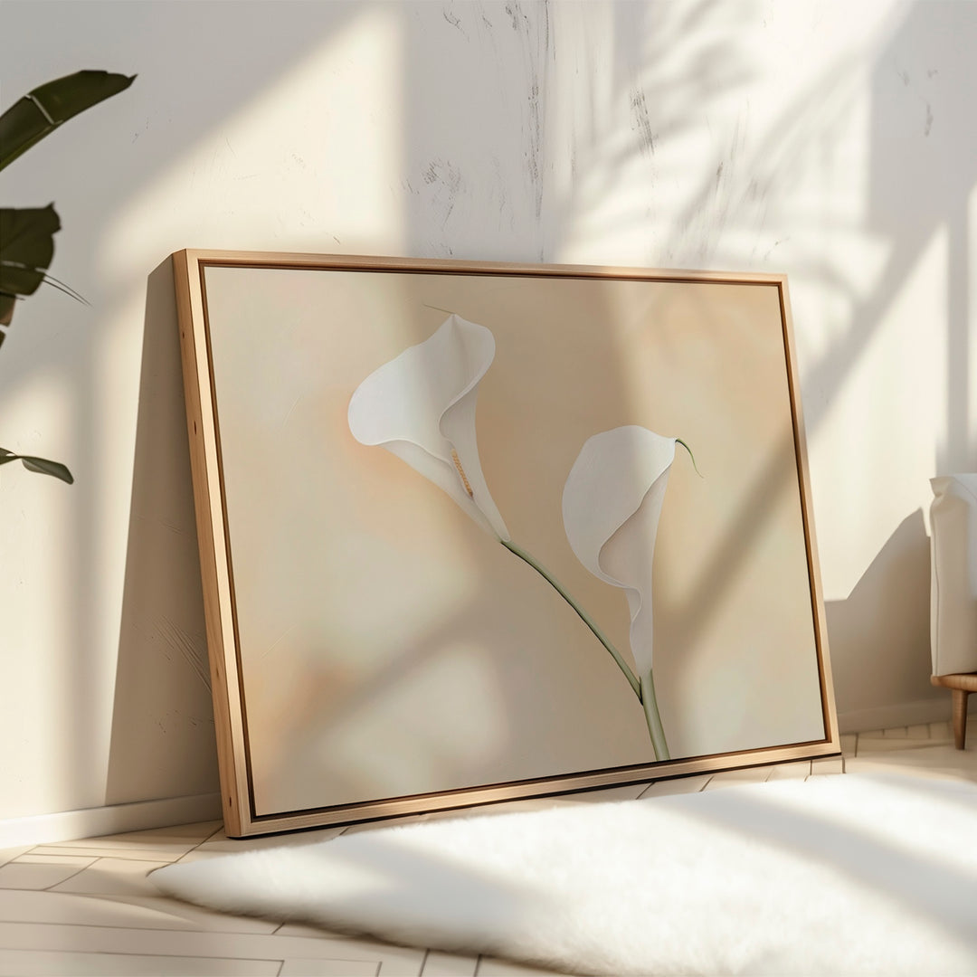 Calla Serenity Abstract Canvas Art