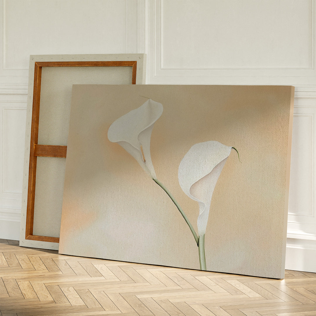 Calla Serenity Abstract Canvas Art