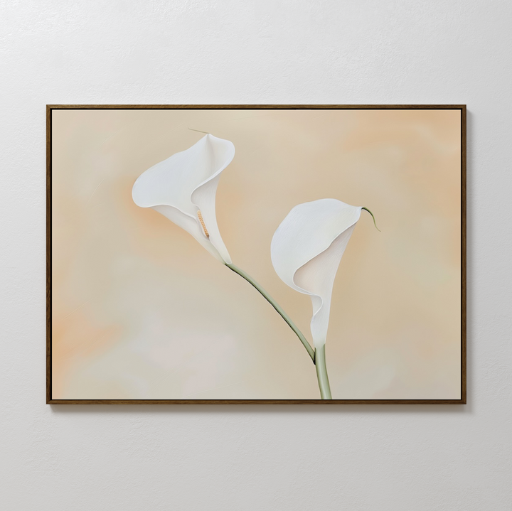 Calla Serenity Abstract Canvas Art