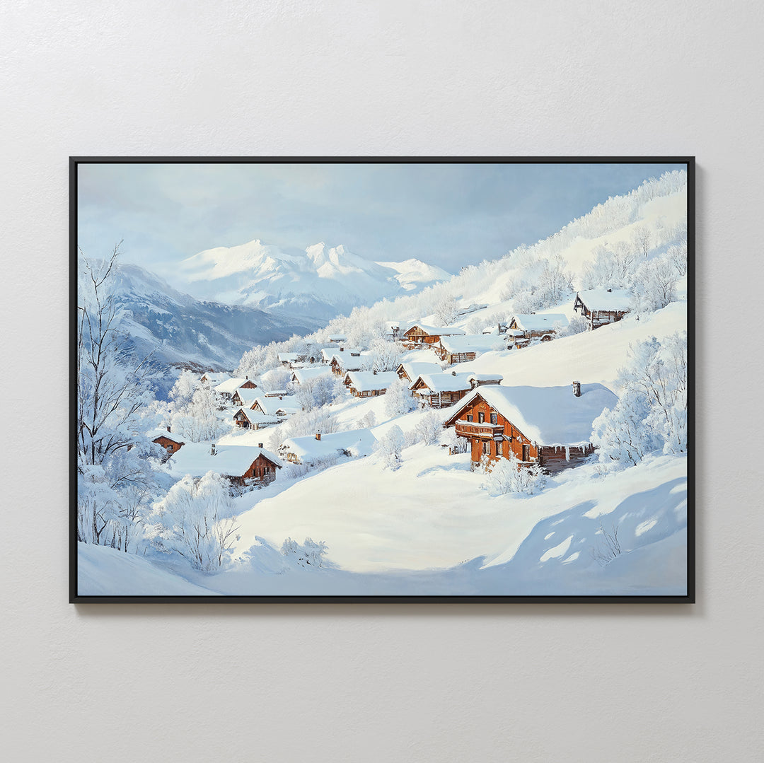 Chalet View Canvas Art