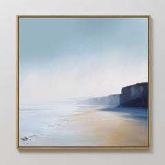 Square — Cliffside Light Canvas Art