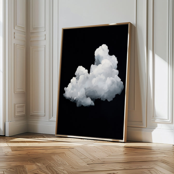 Cloud In Darkness Abstract Canvas Art