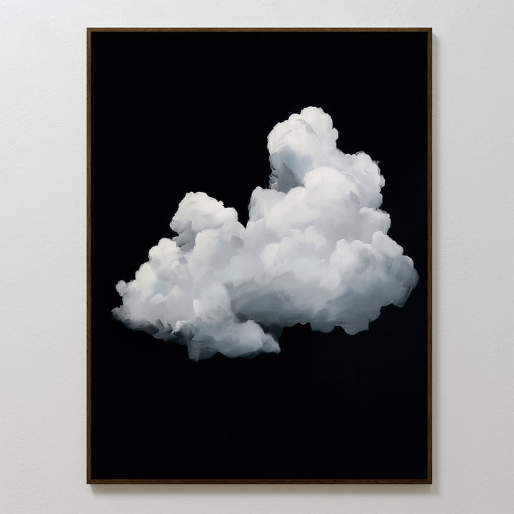 Cloud In Darkness Abstract Canvas Art