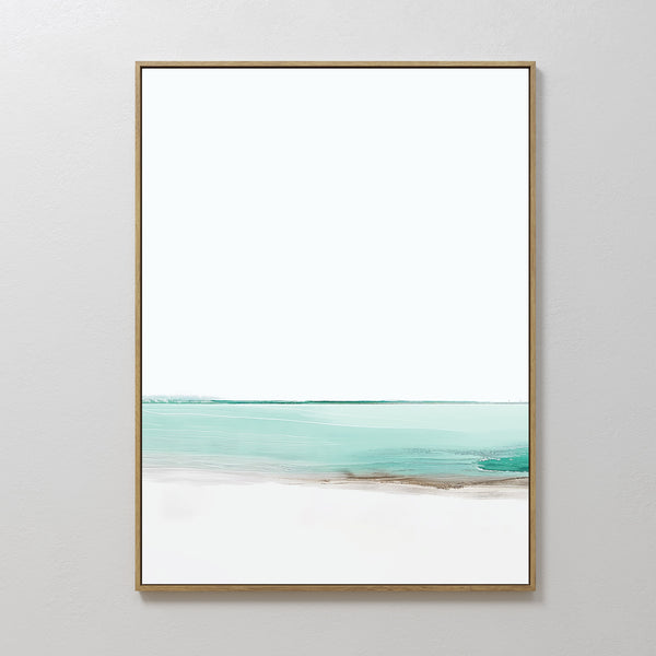 Coastal Breeze Abstract Canvas Art