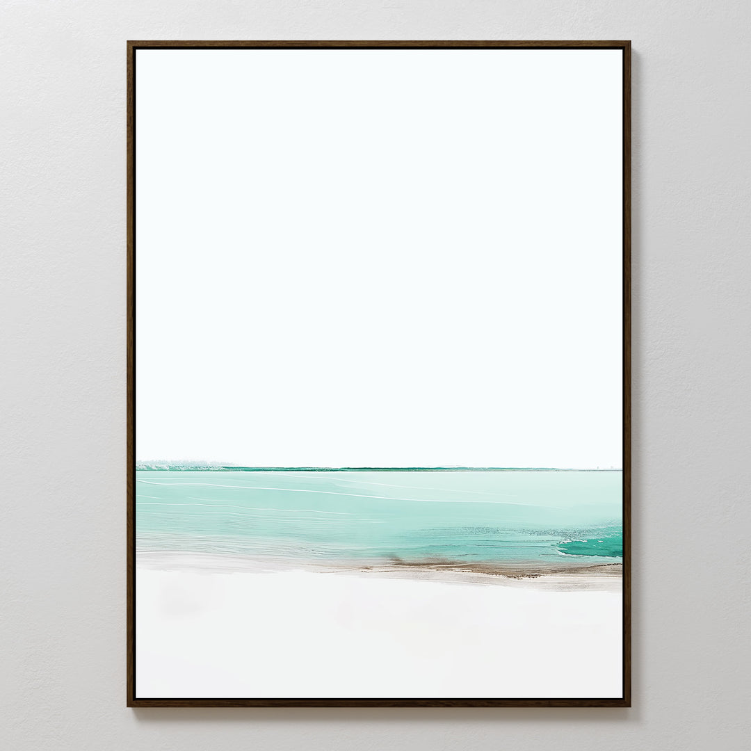 Coastal Breeze Abstract Canvas Art