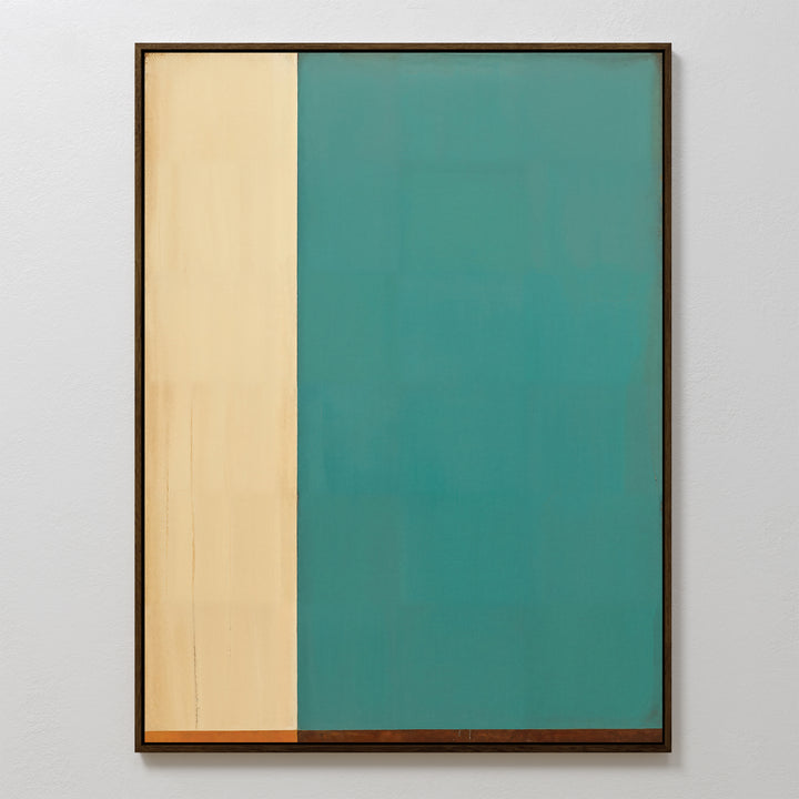 Color Division Abstract Canvas Art