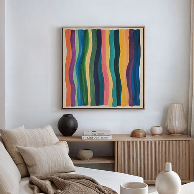 Color Flow Canvas Art – Nordic Park